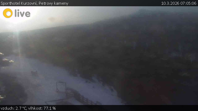Sporthotel Kurzovní - Petrovy kameny - 10.3.2026 v 07:05