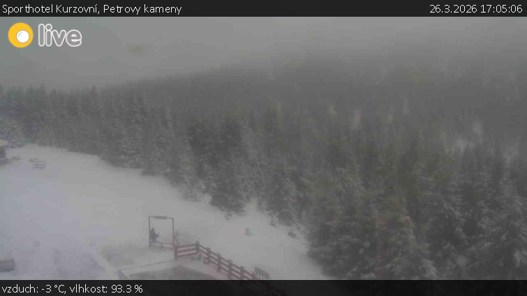 Sporthotel Kurzovní - Petrovy kameny - 26.3.2026 v 17:05