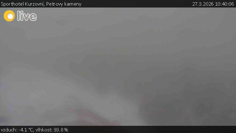 Sporthotel Kurzovní - Petrovy kameny - 27.3.2026 v 10:40