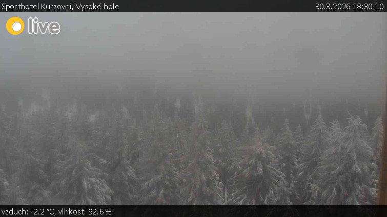 Sporthotel Kurzovní - Vysoké hole - 30.3.2026 v 18:30