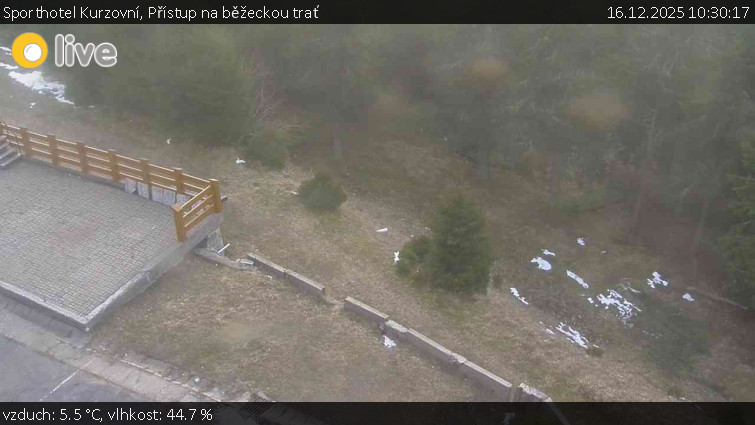 Sporthotel Kurzovní - Přístup na běžeckou trať - 16.12.2025 v 10:30