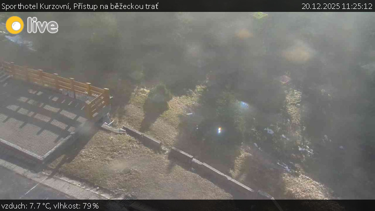 Sporthotel Kurzovní - Přístup na běžeckou trať - 20.12.2025 v 11:25