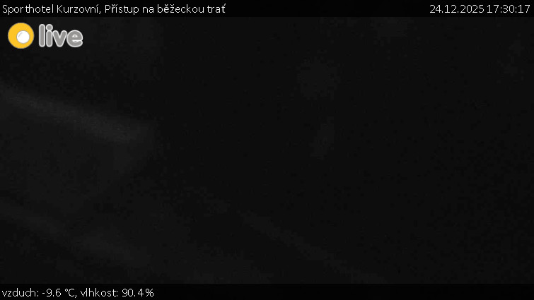 Sporthotel Kurzovní - Přístup na běžeckou trať - 24.12.2025 v 17:30