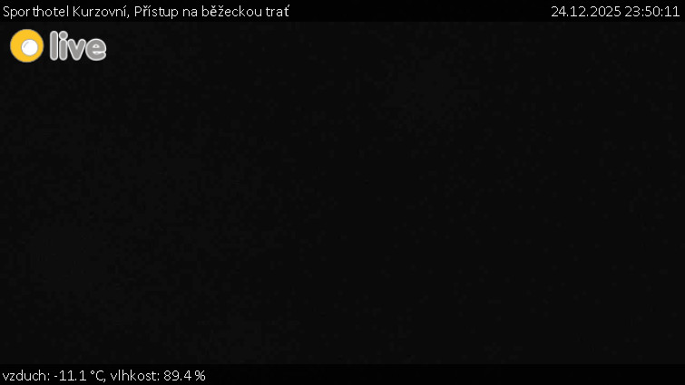 Sporthotel Kurzovní - Přístup na běžeckou trať - 24.12.2025 v 23:50