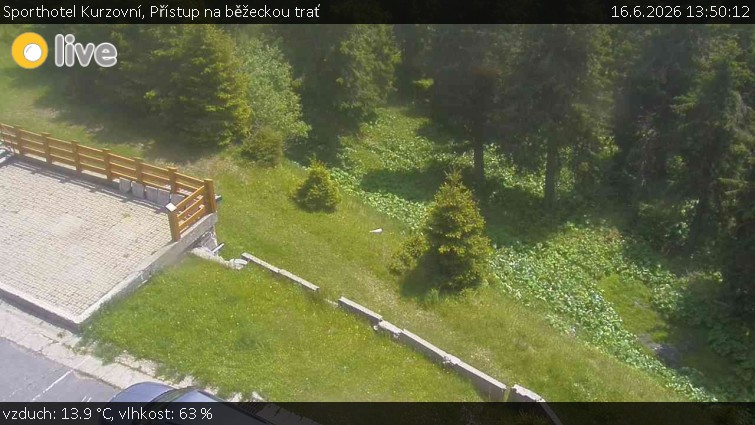 Sporthotel Kurzovní - Přístup na běžeckou trať - 16.6.2026 v 13:50
