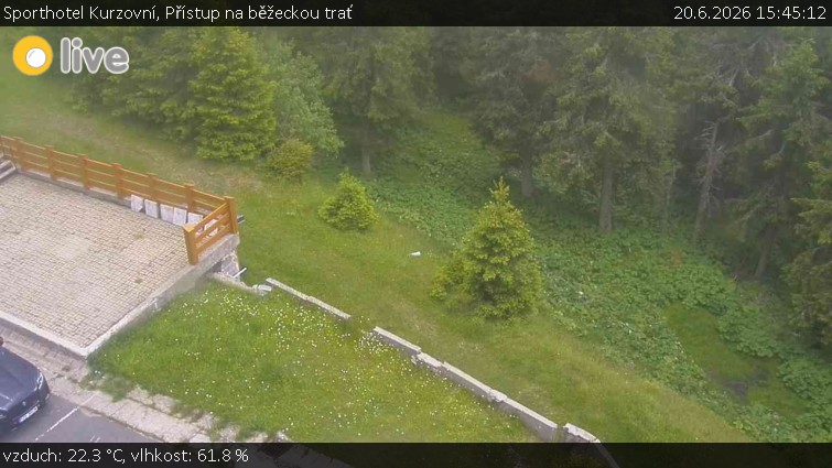 Sporthotel Kurzovní - Přístup na běžeckou trať - 20.6.2026 v 15:45