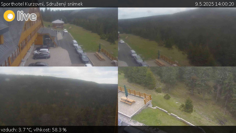 Sporthotel Kurzovní - Sdružený snímek - 9.5.2025 v 14:00 Sporthotel Kurzovní - Sdružený snímek - 9.5.2025 v 14:00