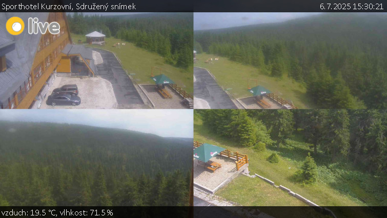 Sporthotel Kurzovní - Sdružený snímek - 6.7.2025 v 15:30 Sporthotel Kurzovní - Sdružený snímek - 6.7.2025 v 15:30
