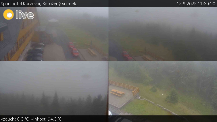 Sporthotel Kurzovní - Sdružený snímek - 15.9.2025 v 11:30 Sporthotel Kurzovní - Sdružený snímek - 15.9.2025 v 11:30