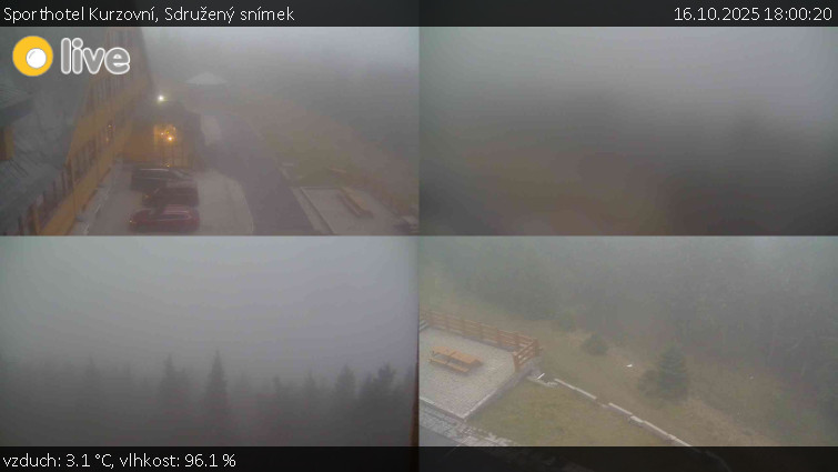 Sporthotel Kurzovní - Sdružený snímek - 16.10.2025 v 18:00 Sporthotel Kurzovní - Sdružený snímek - 16.10.2025 v 18:00