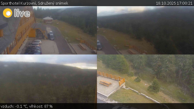 Sporthotel Kurzovní - Sdružený snímek - 18.10.2025 v 17:00 Sporthotel Kurzovní - Sdružený snímek - 18.10.2025 v 17:00