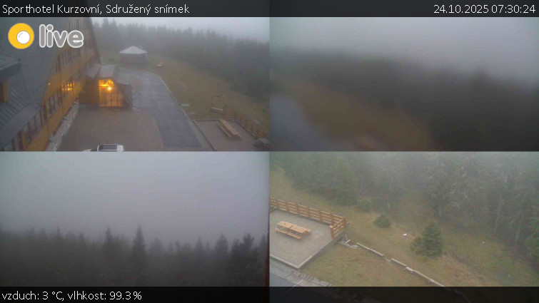 Sporthotel Kurzovní - Sdružený snímek - 24.10.2025 v 07:30 Sporthotel Kurzovní - Sdružený snímek - 24.10.2025 v 07:30