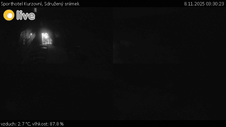 Sporthotel Kurzovní - Sdružený snímek - 8.11.2025 v 03:30