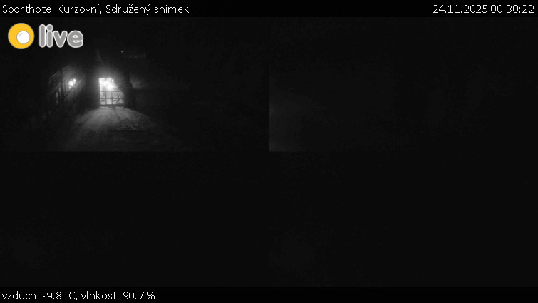 Sporthotel Kurzovní - Sdružený snímek - 24.11.2025 v 00:30