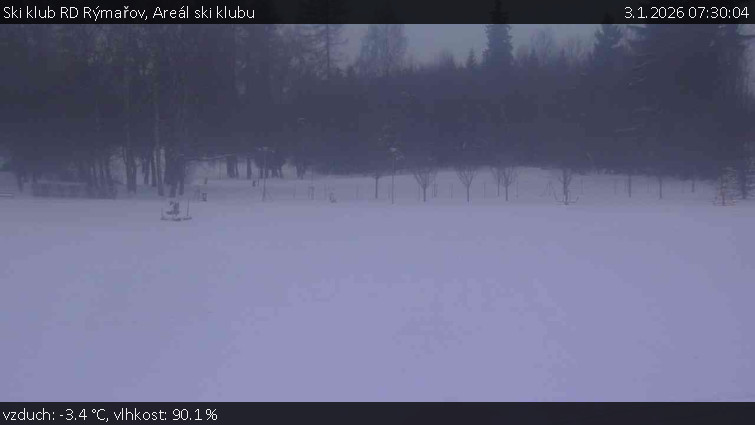 Ski klub RD Rýmařov - Areál ski klubu - 3.1.2026 v 07:30