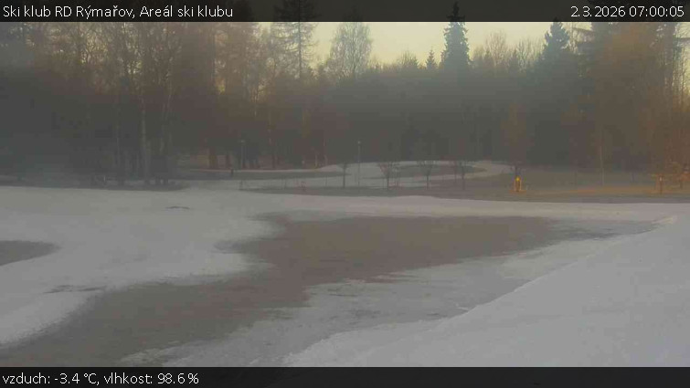 Ski klub RD Rýmařov - Areál ski klubu - 2.3.2026 v 07:00