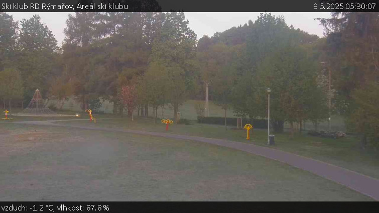 Ski klub RD Rýmařov - Areál ski klubu - 9.5.2025 v 05:30 Ski klub RD Rýmařov - Areál ski klubu - 9.5.2025 v 05:30