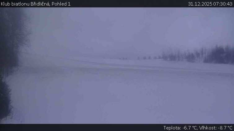 Klub biatlonu Břidličná - Pohled 1 - 31.12.2025 v 07:30