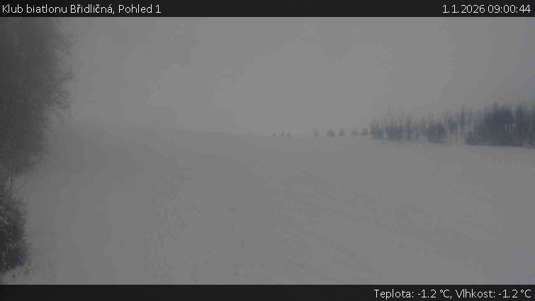 Klub biatlonu Břidličná - Pohled 1 - 1.1.2026 v 09:00