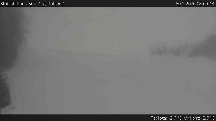 Klub biatlonu Břidličná - Pohled 1 - 30.1.2026 v 08:00