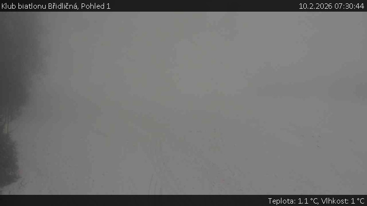 Klub biatlonu Břidličná - Pohled 1 - 10.2.2026 v 07:30