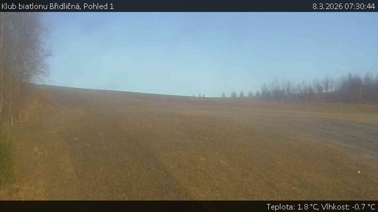 Klub biatlonu Břidličná - Pohled 1 - 8.3.2026 v 07:30