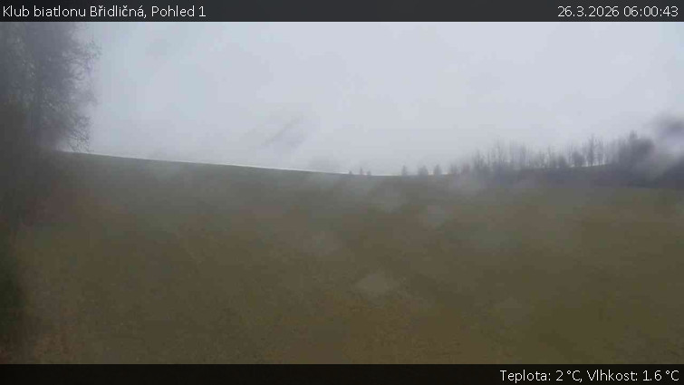Klub biatlonu Břidličná - Pohled 1 - 26.3.2026 v 06:00