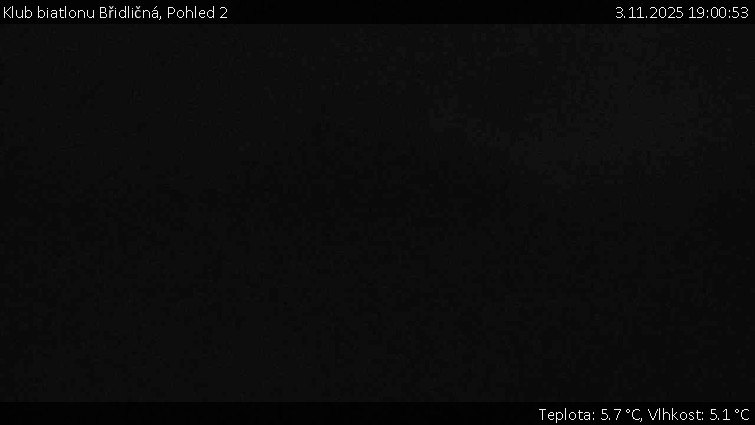 Klub biatlonu Břidličná - Pohled 2 - 3.11.2025 v 19:00
