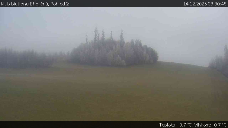 Klub biatlonu Břidličná - Pohled 2 - 14.12.2025 v 08:30