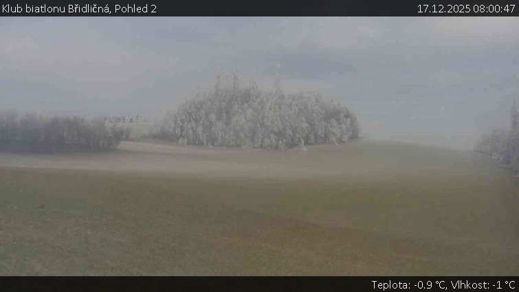 Klub biatlonu Břidličná - Pohled 2 - 17.12.2025 v 08:00