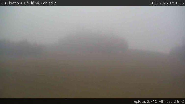 Klub biatlonu Břidličná - Pohled 2 - 19.12.2025 v 07:30