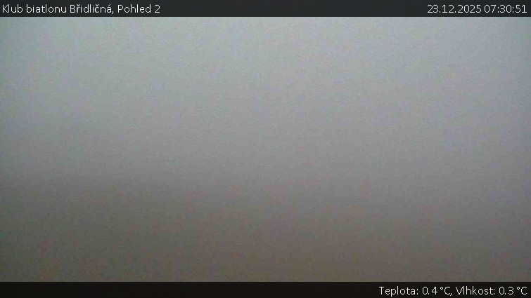 Klub biatlonu Břidličná - Pohled 2 - 23.12.2025 v 07:30