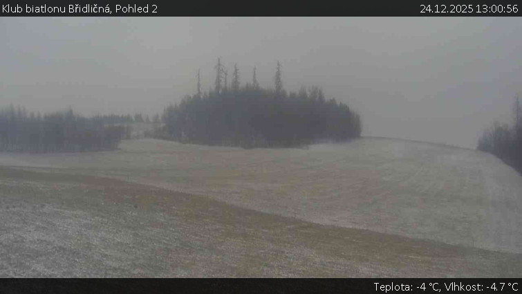 Klub biatlonu Břidličná - Pohled 2 - 24.12.2025 v 13:00