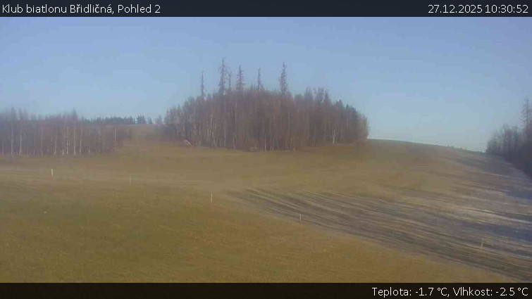 Klub biatlonu Břidličná - Pohled 2 - 27.12.2025 v 10:30