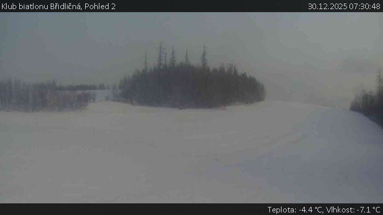 Klub biatlonu Břidličná - Pohled 2 - 30.12.2025 v 07:30