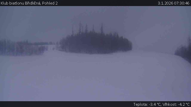 Klub biatlonu Břidličná - Pohled 2 - 3.1.2026 v 07:30