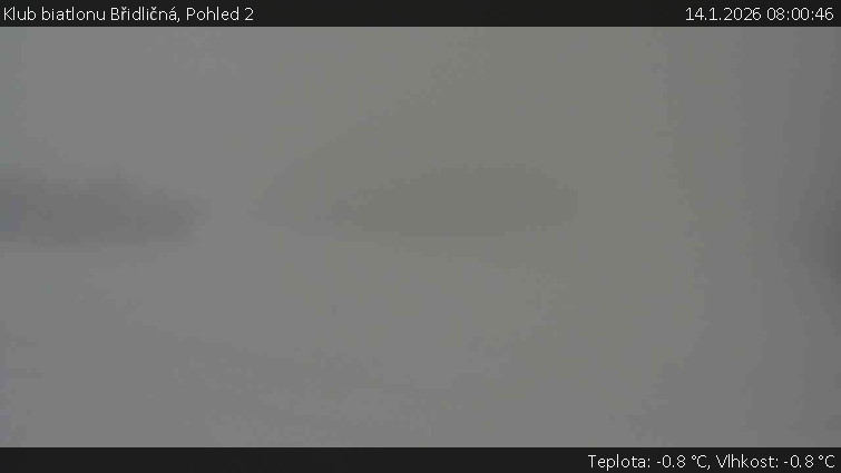 Klub biatlonu Břidličná - Pohled 2 - 14.1.2026 v 08:00