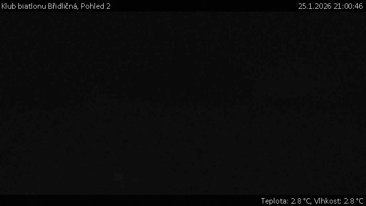 Klub biatlonu Břidličná - Pohled 2 - 25.1.2026 v 21:00