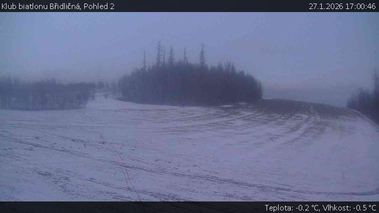 Klub biatlonu Břidličná - Pohled 2 - 27.1.2026 v 17:00