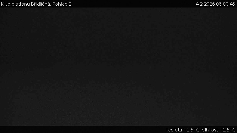 Klub biatlonu Břidličná - Pohled 2 - 4.2.2026 v 06:00