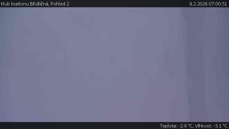 Klub biatlonu Břidličná - Pohled 2 - 9.2.2026 v 07:00