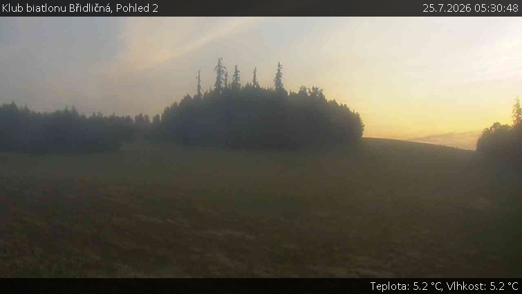 Klub biatlonu Břidličná - Pohled 2 - 25.7.2026 v 05:30