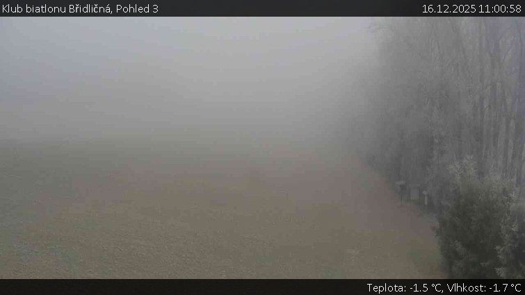 Klub biatlonu Břidličná - Pohled 3 - 16.12.2025 v 11:00