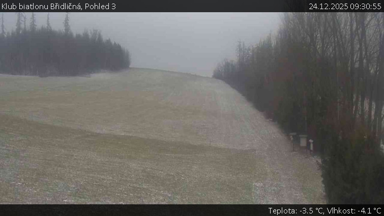 Klub biatlonu Břidličná - Pohled 3 - 24.12.2025 v 09:30