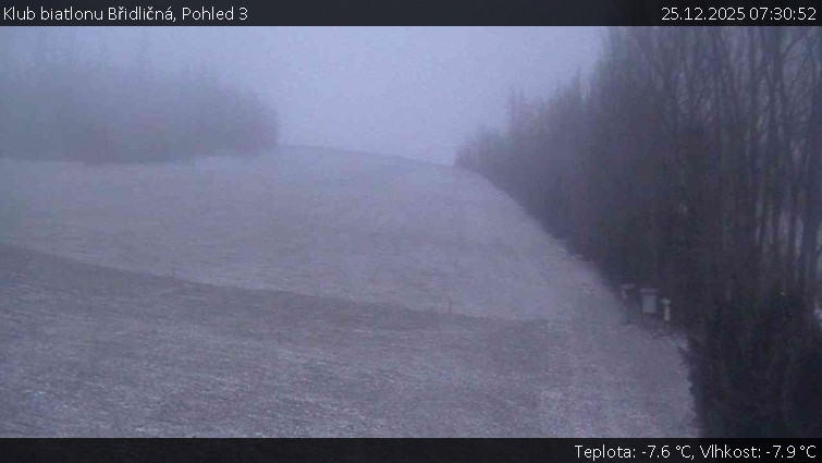 Klub biatlonu Břidličná - Pohled 3 - 25.12.2025 v 07:30