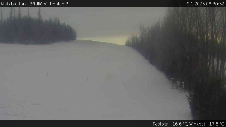 Klub biatlonu Břidličná - Pohled 3 - 9.1.2026 v 08:30