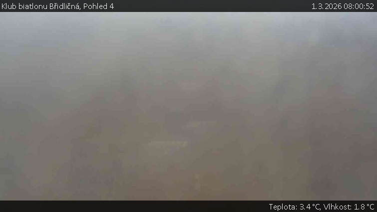 Klub biatlonu Břidličná - Pohled 4 - 1.3.2026 v 08:00