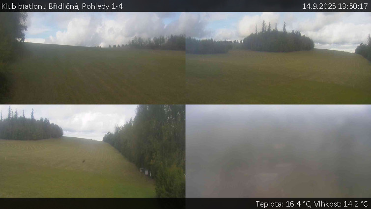Klub biatlonu Břidličná - Pohledy 1-4 - 14.9.2025 v 13:50 Klub biatlonu Břidličná - Pohledy 1-4 - 14.9.2025 v 13:50