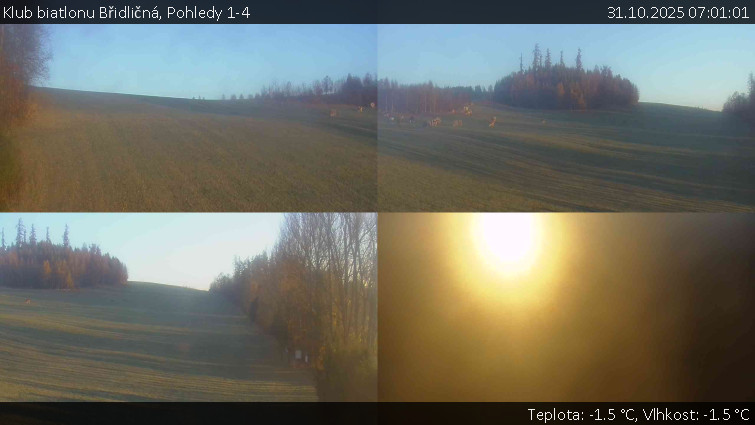 Klub biatlonu Břidličná - Pohledy 1-4 - 31.10.2025 v 07:01 Klub biatlonu Břidličná - Pohledy 1-4 - 31.10.2025 v 07:01
