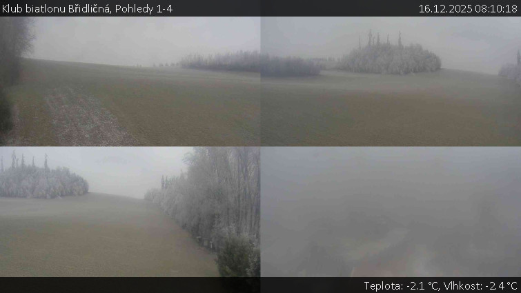 Klub biatlonu Břidličná - Pohledy 1-4 - 16.12.2025 v 08:10